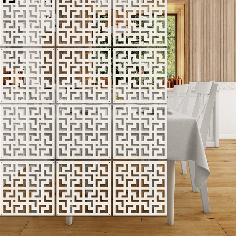 Wood Room Divider Panel - Etsy