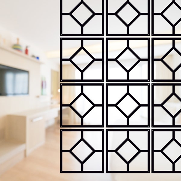 Wood Room Divider Etsy