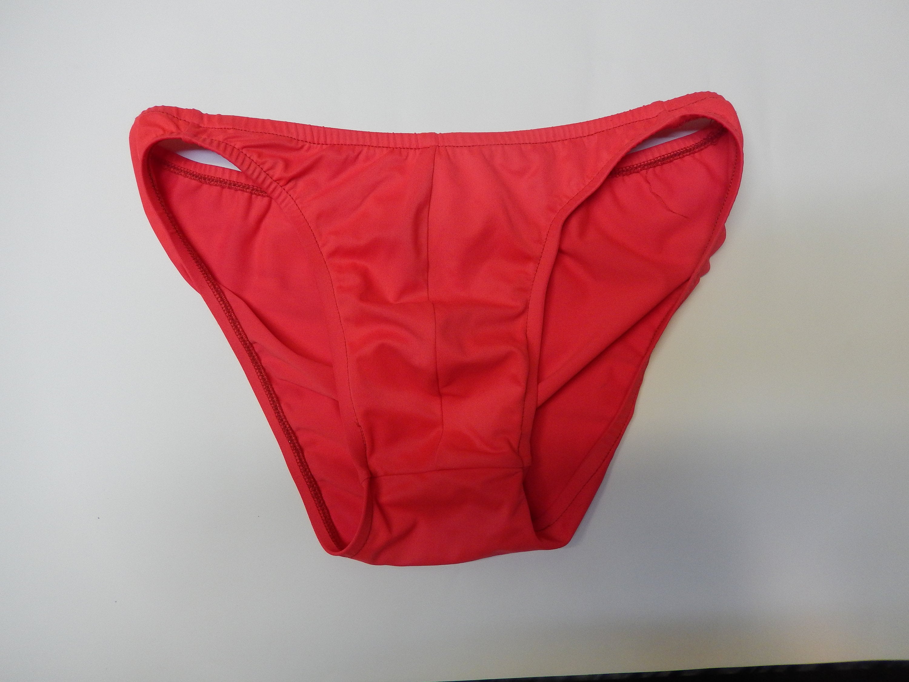 Mens red bikini Mens red bikini