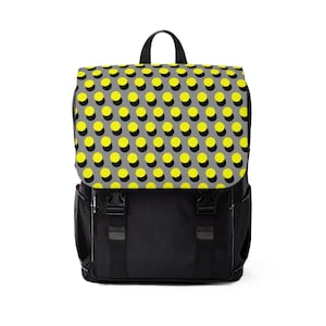 Sac à dos à bandoulière décontracté unisexe à pois 3D, sac à dos à motif géométrique vibrant, sac à dos de tous les jours