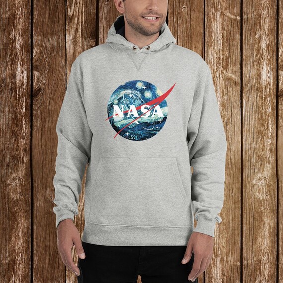 starry night nasa hoodie