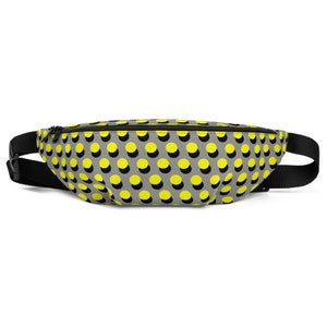 Polka Dot Fanny Pack, Belt Bag with 3D Illusion, Vibrant Geometric Pattern Hip Pack, Waist Bag image 2