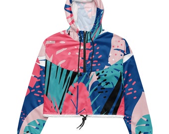 Women’s cropped windbreaker