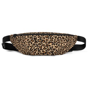 Animal Print Fanny Pack for Women, Leopard Pattern Belt Bag & Festival Crossbody Bag, Wild Print Waist Pouch