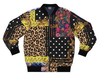 Tiger Japan Warrior Varsity Jacket Black - Sukajan