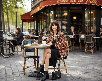 Leopard Print Bomber Jacket: Unisex Streetwear Fashion