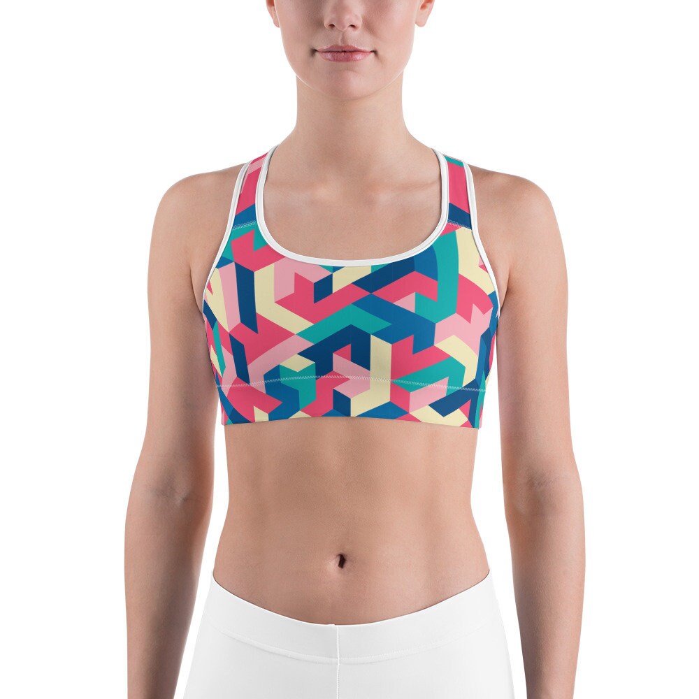 Tie Dye Sports Bra, Print