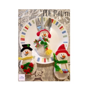 Christmas Cutlery Holders PDF Download