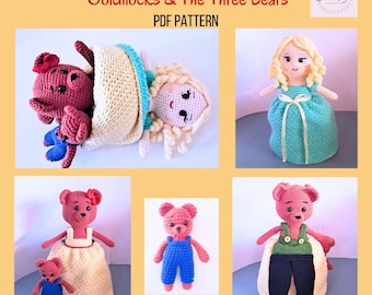 Goldilocks & The Three Bears Topsy-Turvy Doll PDF Download