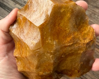 Middle Paleolithic, large upper Paleolithic blade core: Le Grand Pressigny, France