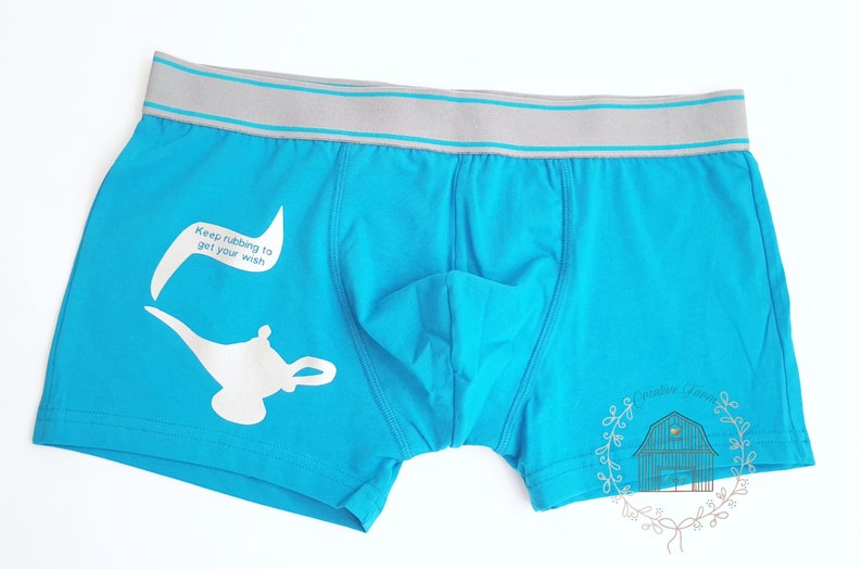 Mens Novelty Underwear Magic Lamp Pants Gift for Him Funny Etsy