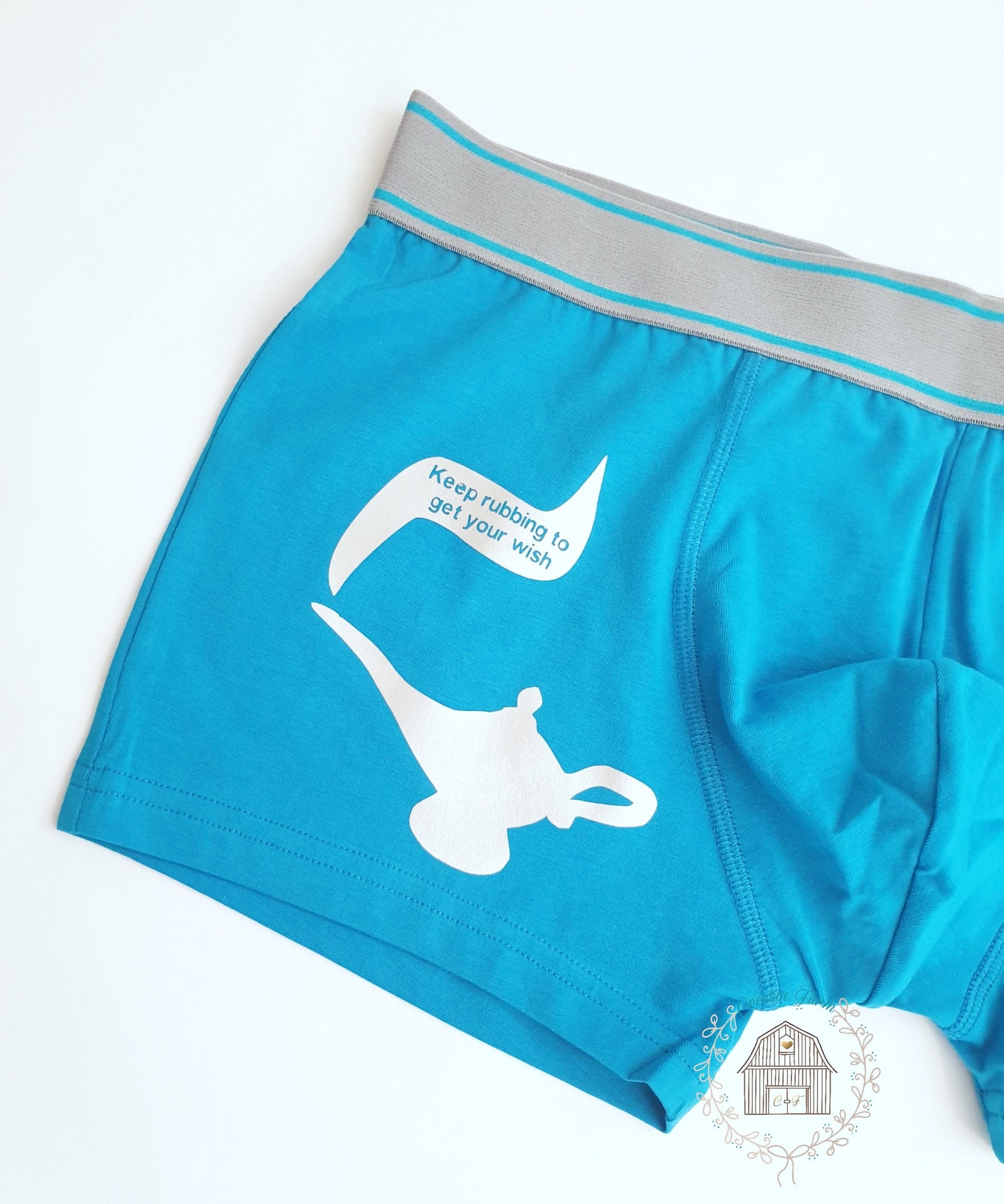 Mens Novelty Underwear Magic Lamp Pants Gift for Him Funny Etsy