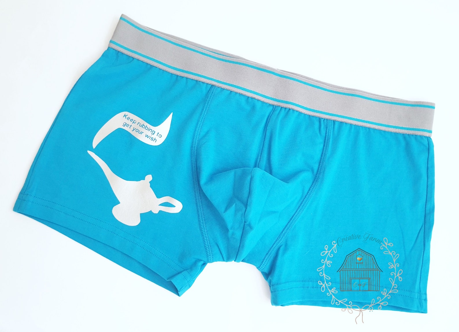 Mens Novelty Underwear Magic Lamp Pants Gift for Him Funny Etsy