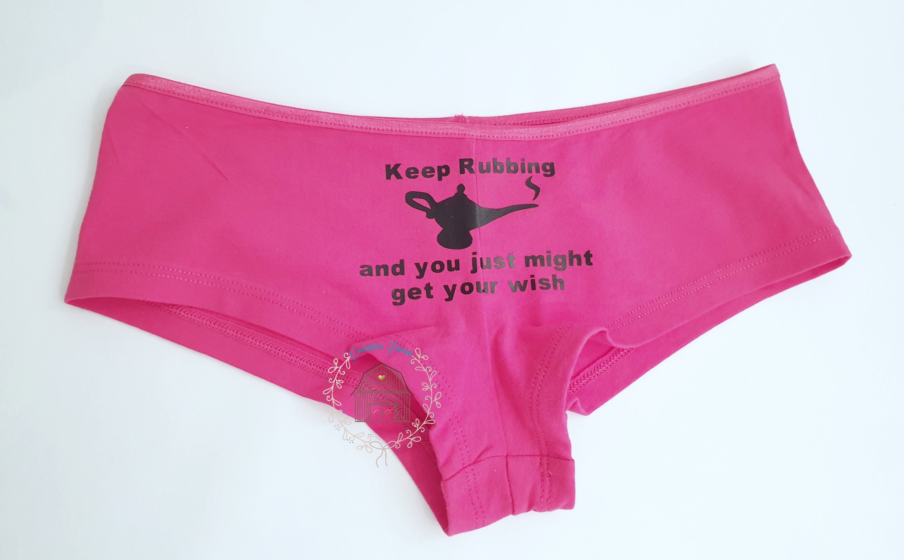 Genie Lamp Panties Ladies Naughty Knickers Christmas Gift Etsy