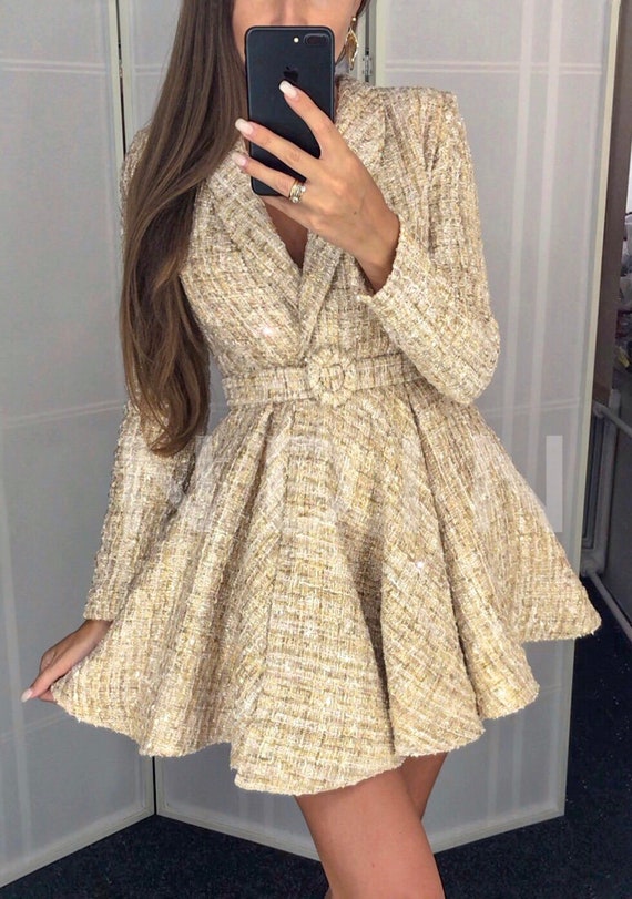 chanel blazer dress