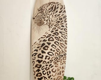 Leopard Surfbräda Vedeldad