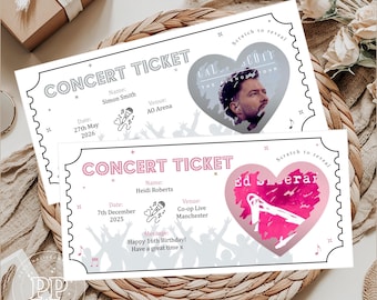 Personalisierte Rubbelkarte - Einzigartiges Geschenk für Musikliebhaber