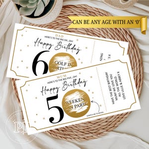 Carte à gratter pour les 50 ans, carte à gratter pour les fêtes, carte à gratter carte d'embarquement, gratter pour révéler, carte à gratter personnalisée, n'importe quelle carte d'anniversaire.