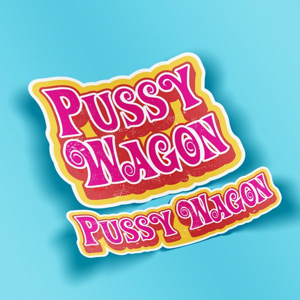 Pussy Wagon Decal - Kill Bill