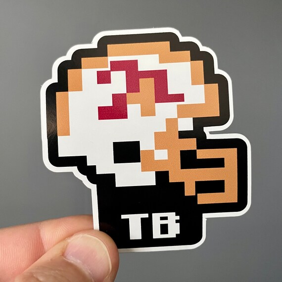 Tecmo Bowl Team Helmet Decals Etsy