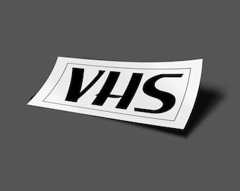 Old School VHS Sticker