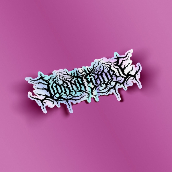 Holographic Lorna Shore Logo Decal