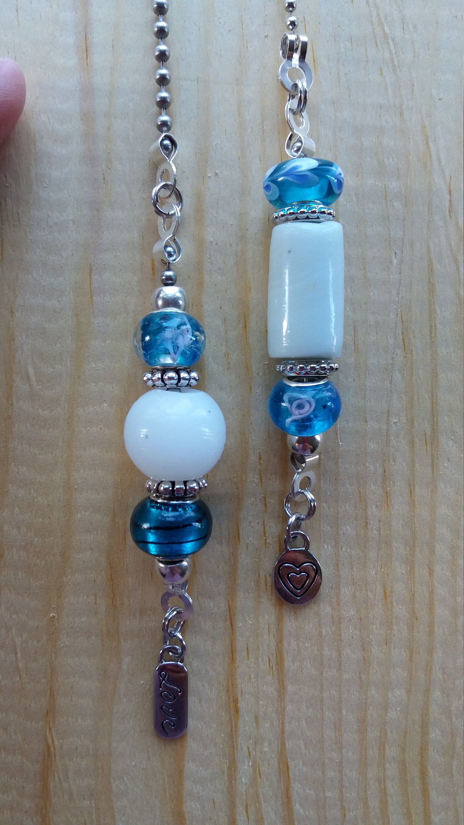 Decorative Pull Chain Pairs for Ceiling Fans Lights & Lamps Etsy