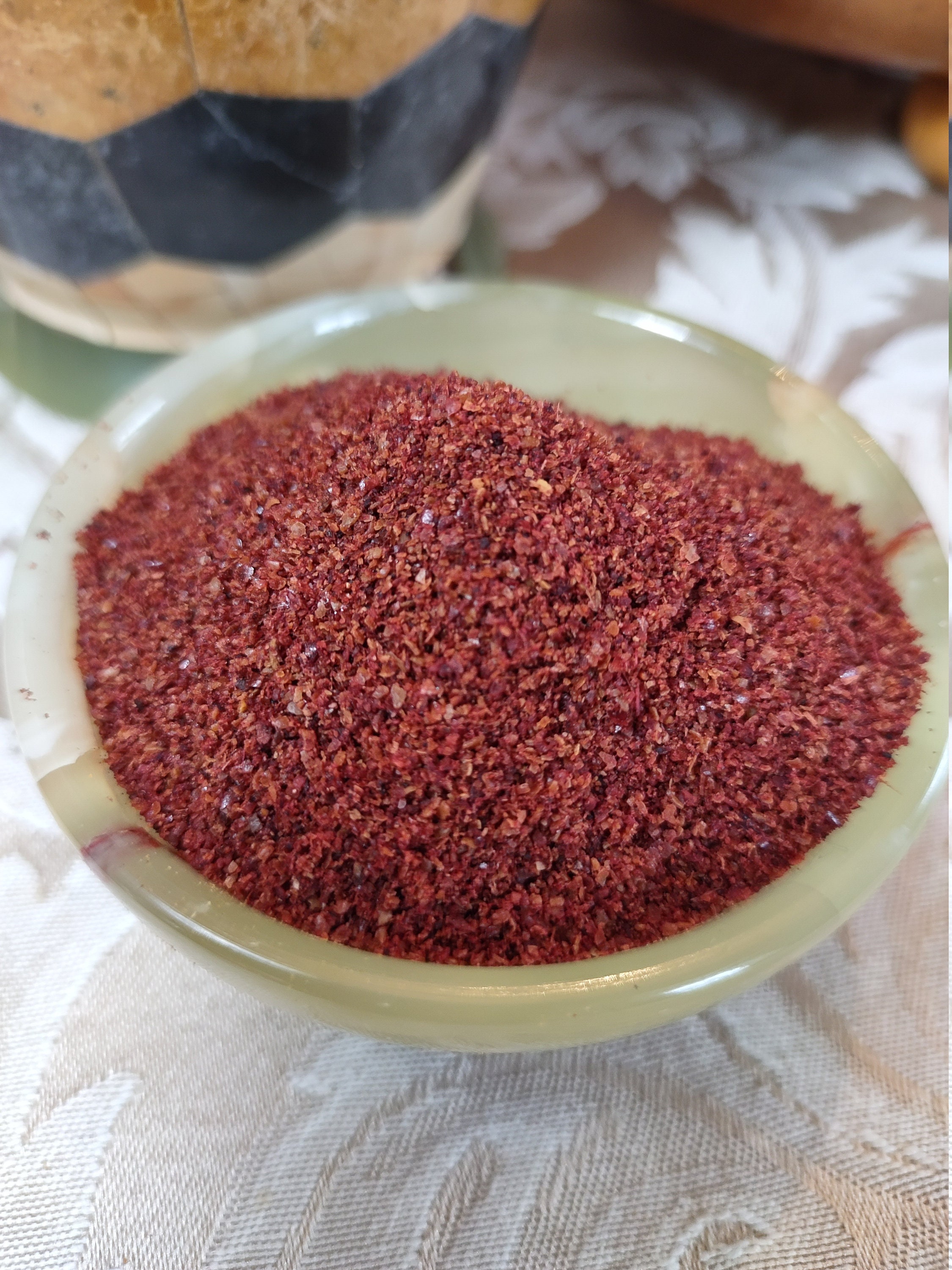 Sumac spice powder. Fresh ground Mediterranean seasoning 3oz Etsy