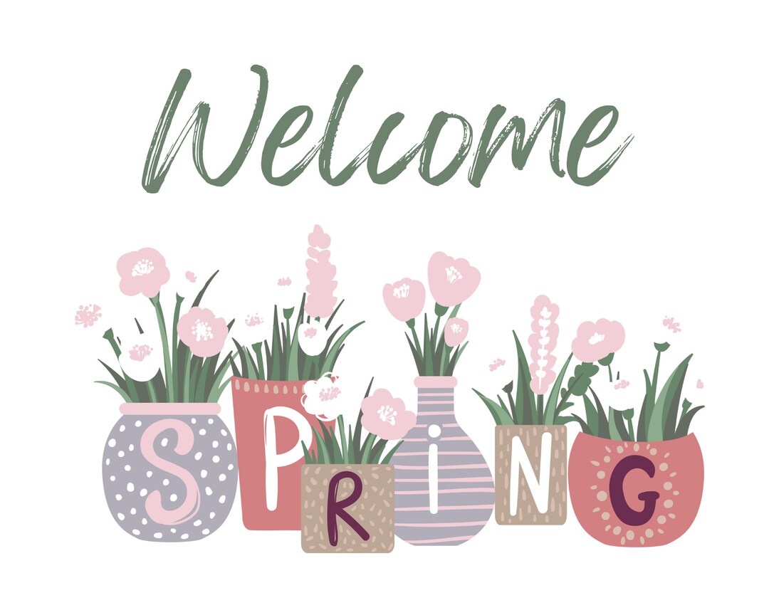 Spring Home Decor Printable Bundle - Etsy