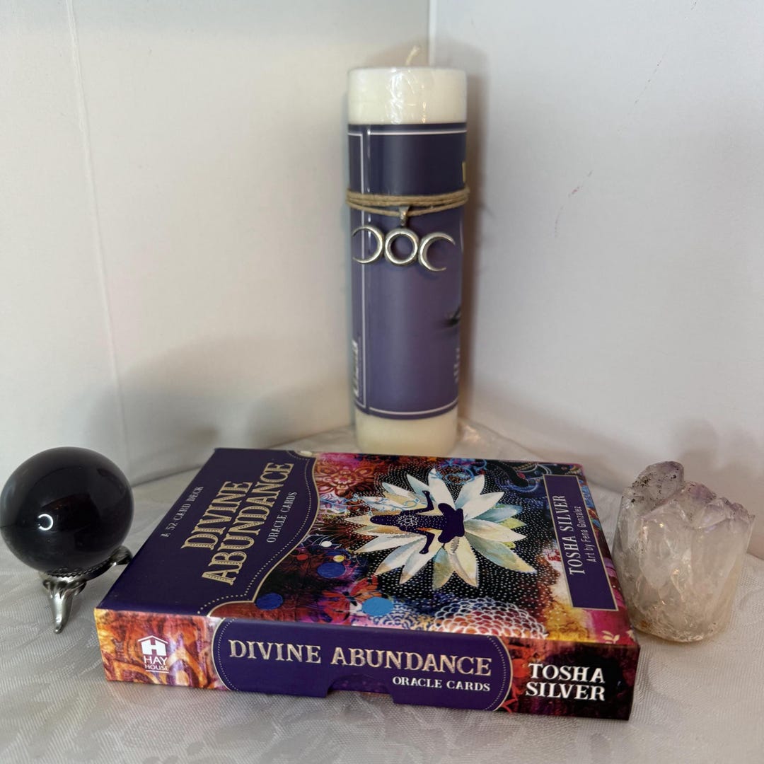 Divine Abundance Oracle Cards by Tosha Silver: 52-card Deck and ...