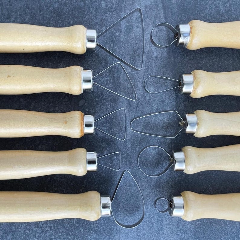 Set of 46 Pottery Tools for Working with Ceramics and Clay. image 9