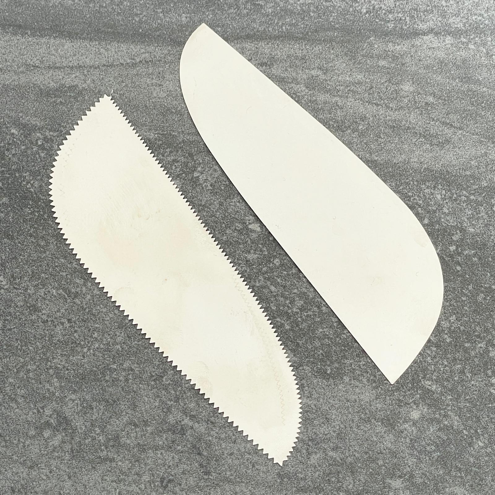 Set of 10 Stainless Steel Pottery Ribs (set B). Rib Tools for Pottery ...
