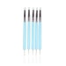 Set of 5 Double-Ended Silicone Shaping and Ball Stylus Tools. Sculpting and Shaping Tools for Pottery, Ceramics, and Clay. 