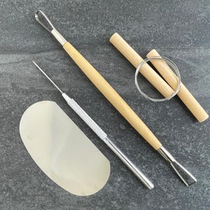Set of 46 Pottery Tools for Working with Ceramics and Clay. image 7