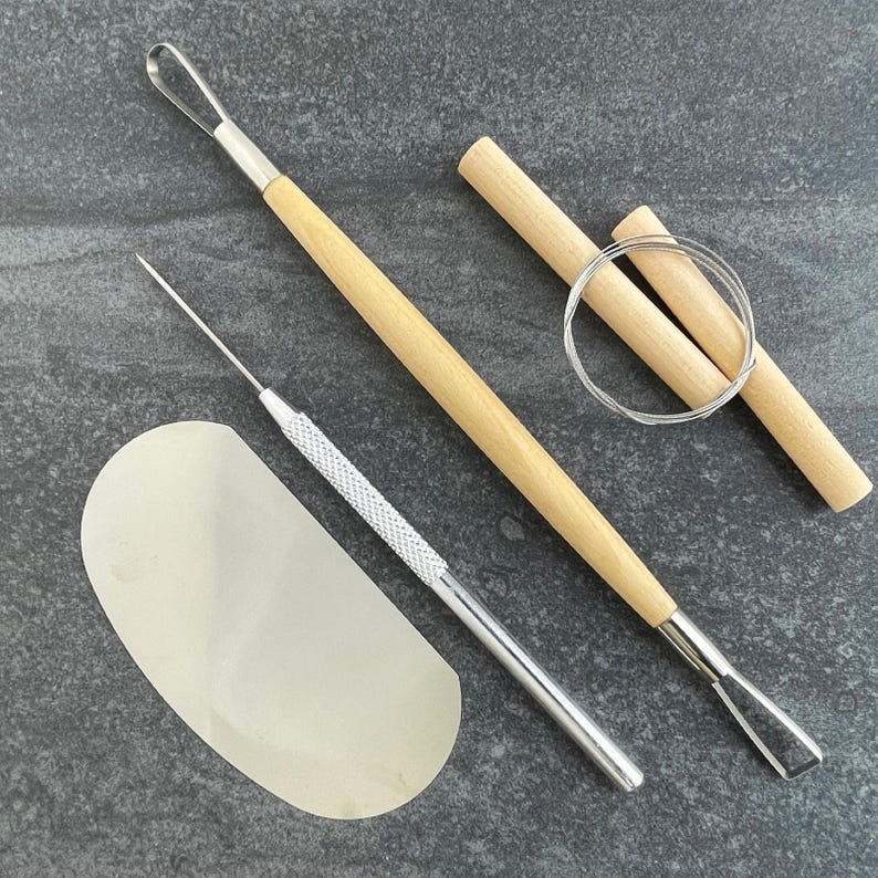 Set of 46 Pottery Tools for Working with Ceramics and Clay. image 7