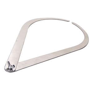 Stainless Steel Bent Pottery Caliper. Measuring Tool for Pottery, Ceramics, and Clay.