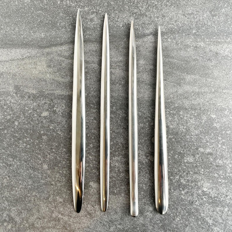 Set of 10 High Quality Metal Sculpting Tools for Pottery, Ceramics, and Clay Projects image 3