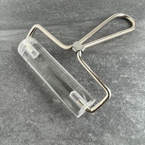 Acrylic Clay Rolling Pin for Pottery, Ceramics, and Clay Projects. Width: 10 cm (3 13/16")