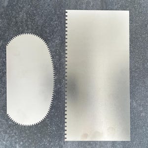 Set of 10 Stainless Steel Pottery Ribs (Set A). Rib Tools for Pottery, Ceramics, and Clay. image 2