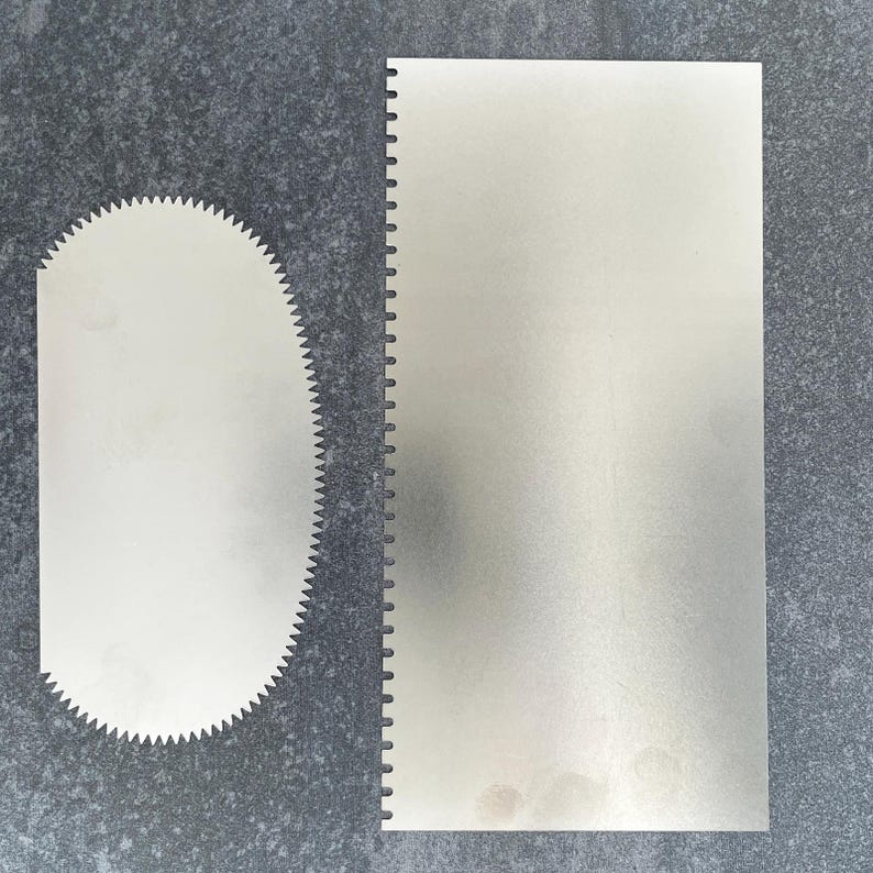 Set of 10 Stainless Steel Pottery Ribs (Set A). Rib Tools for Pottery, Ceramics, and Clay. image 2