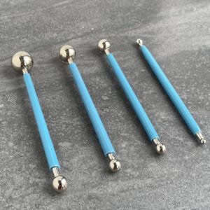 Set of 4 Ball Sphere Stylus Sculpting Tools. Shaping Tools for Pottery, Ceramics, Clay, and Polymer Clay Projects.