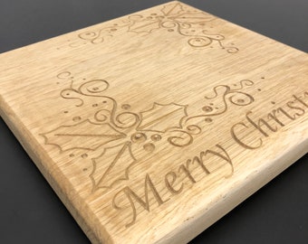 Christmas Cake Board, Serving Board
