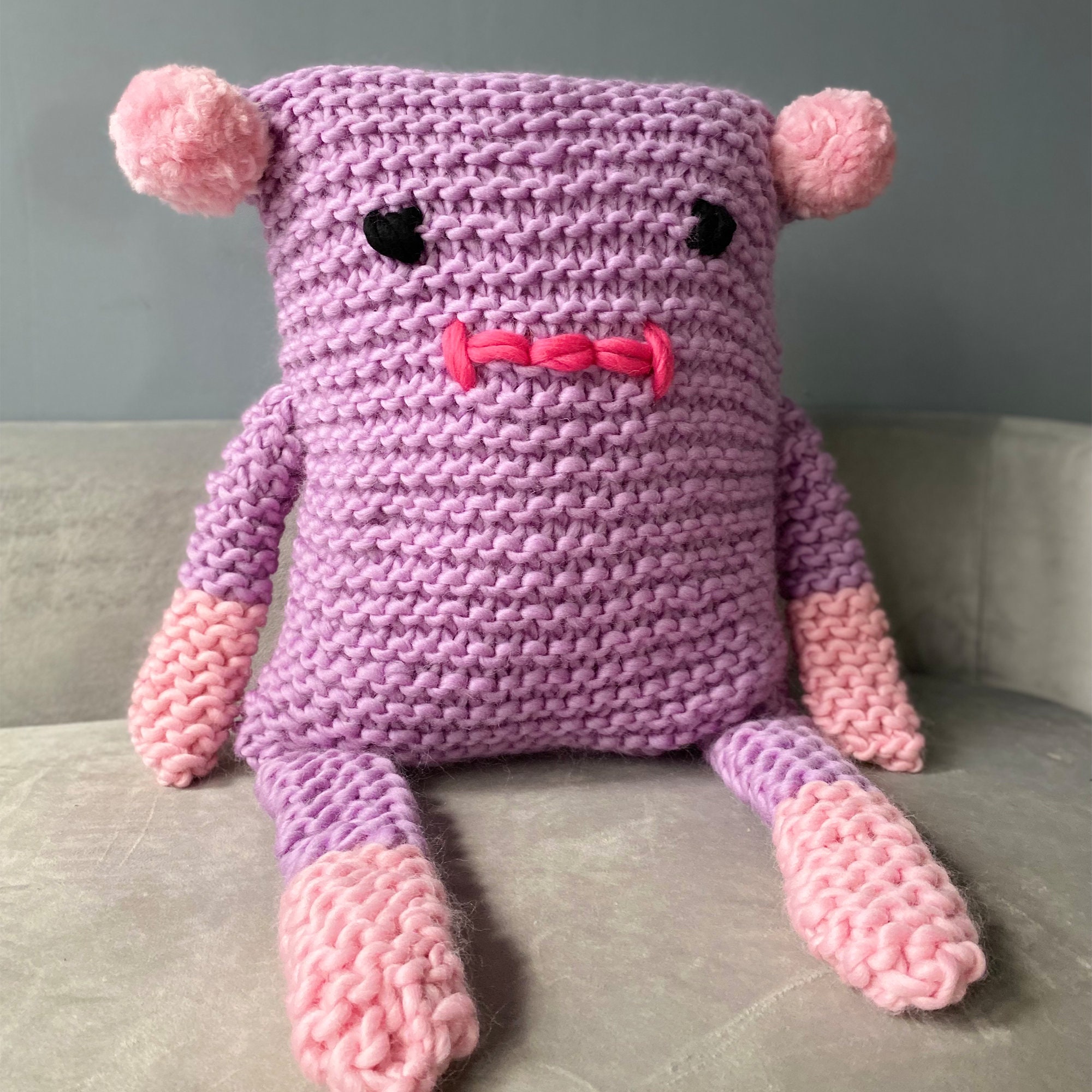 Kids First Buddy Knitting Kit Beginner Knitting Kit Video Etsy