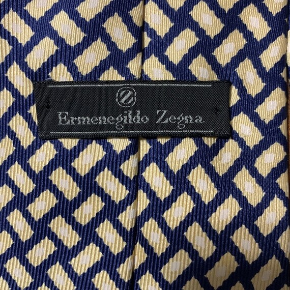 3 Ermenegildo Zegna 100% silk vintage retro neckt… - image 10