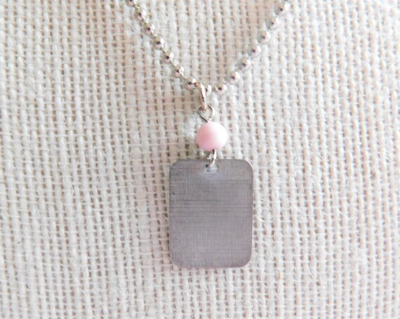 Vintage Silver Notebook/Note Pad Charm Necklace, … - image 9