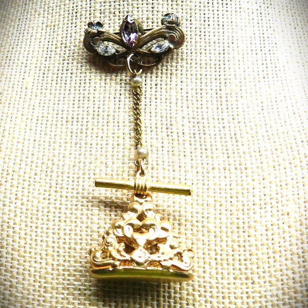 Antique Watch Pin - Etsy