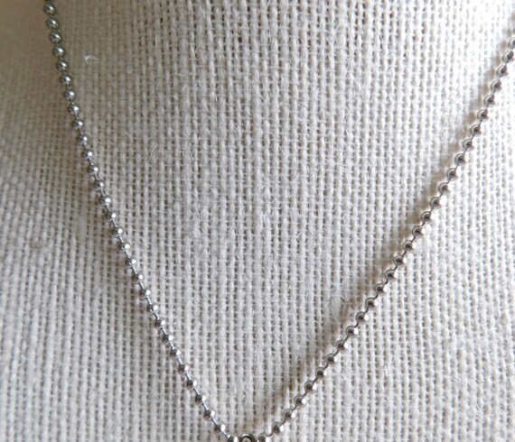 Vintage Silver Notebook/Note Pad Charm Necklace, … - image 8