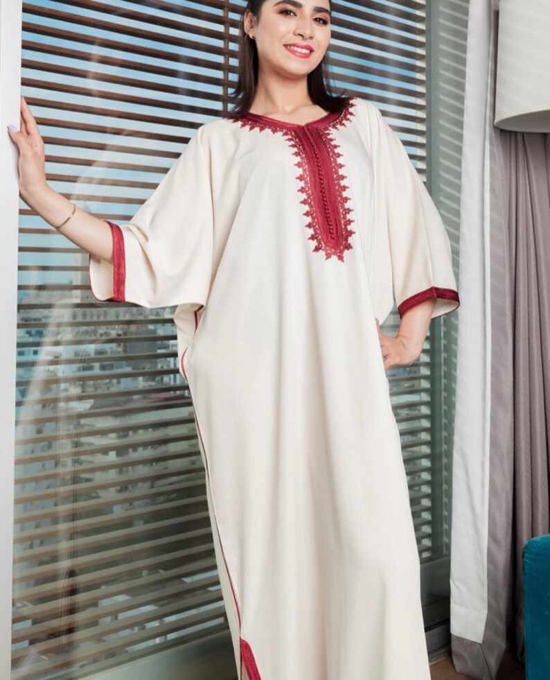 Moroccan Abaya Moroccan Caftan Moroccan Kaftan Gandoura - Etsy