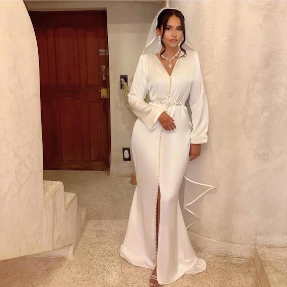 muslim beach dress Muslim fashion Sun protection solid color beach dress Abaya women and –  Yiwu Daoyang trade Co.,LTD
