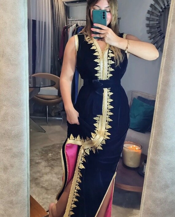 Moroccan Luxury Caftan, Your Ultimate Fancy Party Dress, Timeless